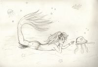 Mermaid of the deep